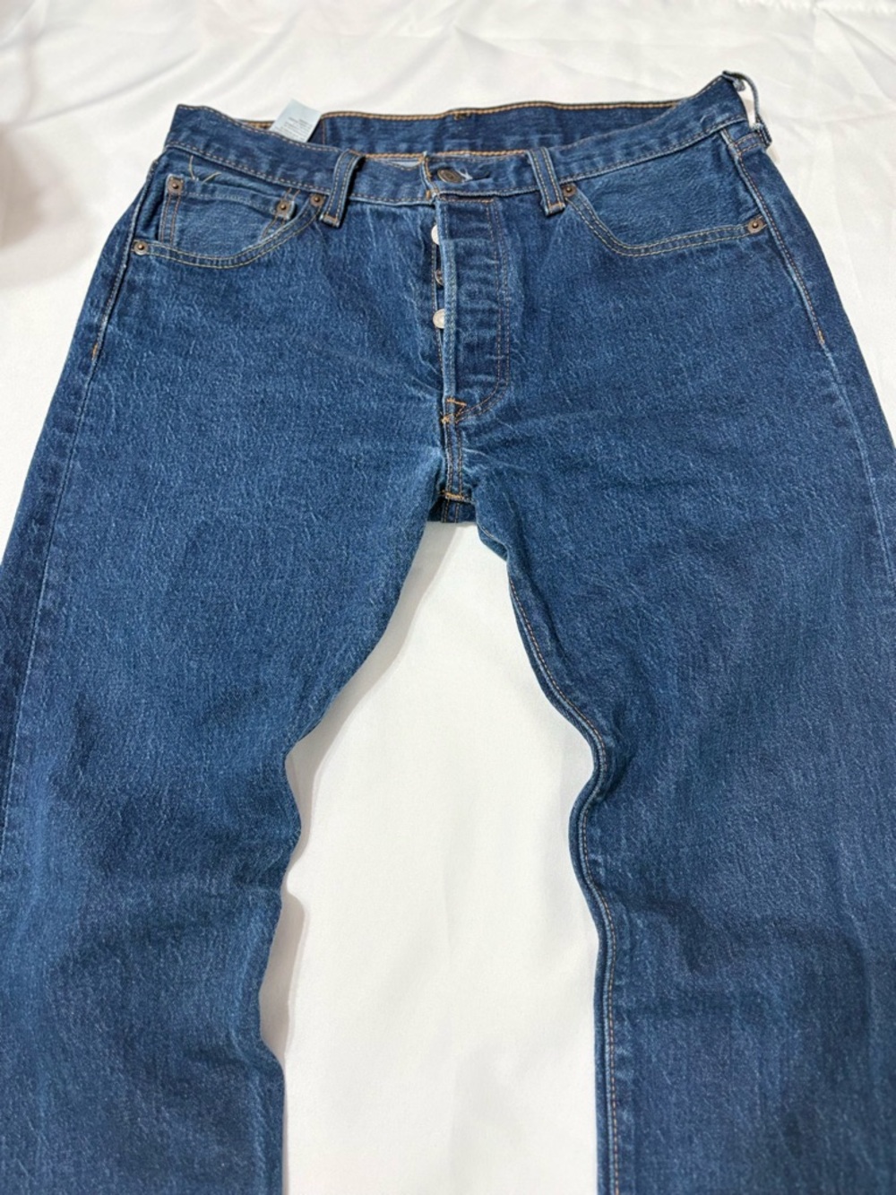 Levi’s 501 Men's Classic Blue Denim Jeans size w33 L 29
